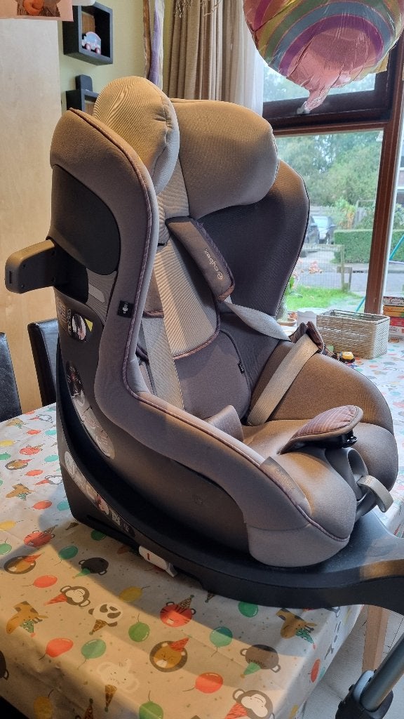 Cybex Sirona S i-Size 360 draaibare autostoel, Verstelbare rugleuning, 0 t/m 18 kg, Zo goed als nieuw, Isofix