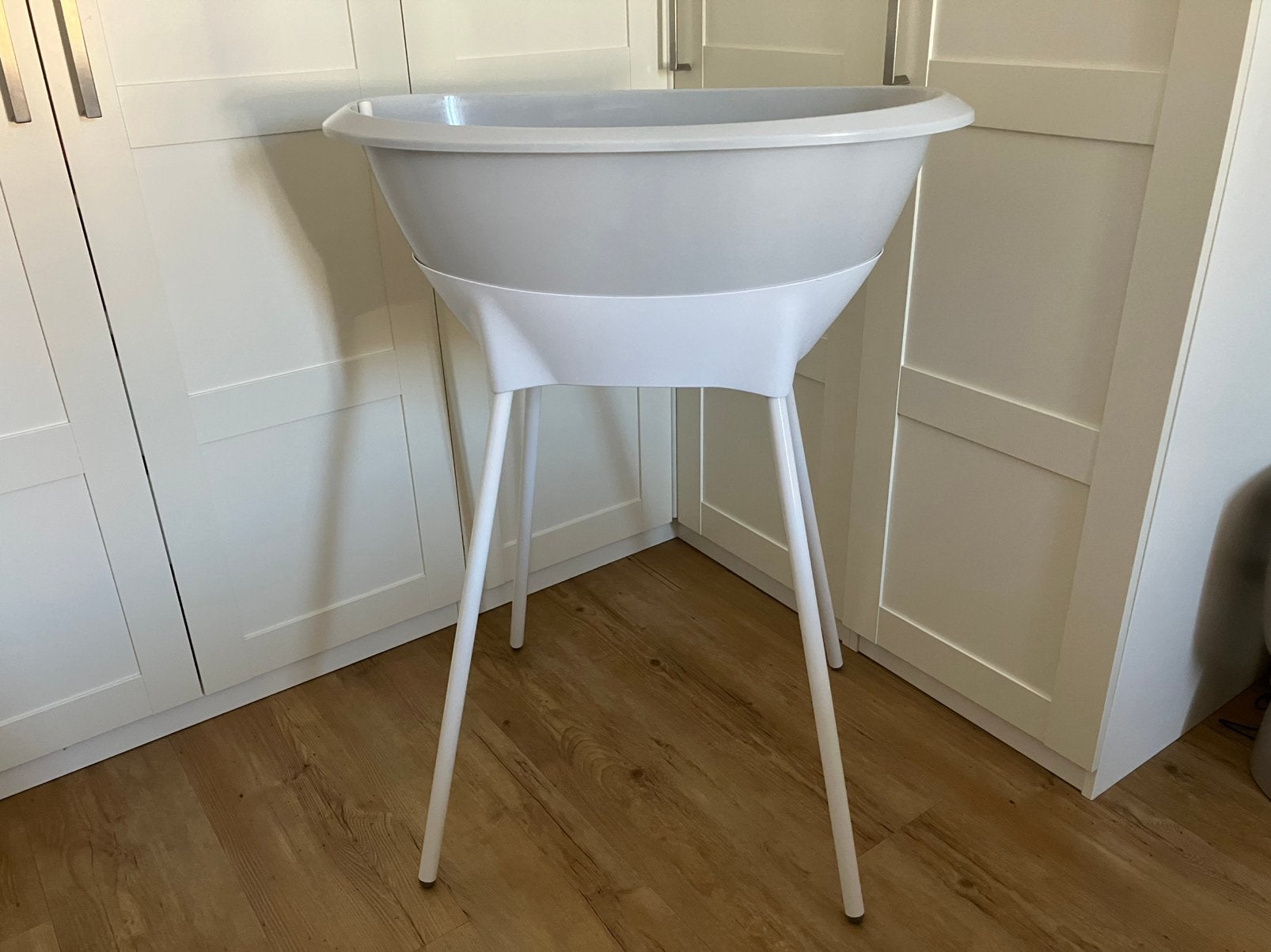 Babybad Luma lichtgrijs, Kinderen en Baby's, Ophalen, Gebruikt, Badje, Overige merken