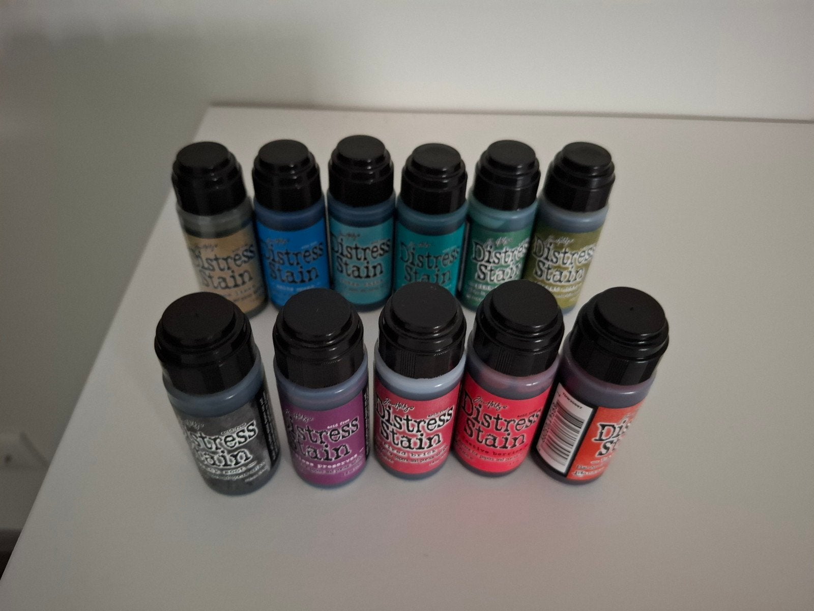 Distress Stain Inkt - Diverse Kleuren (10 stuks), Ophalen of Verzenden, Zo goed als nieuw, Overige typen