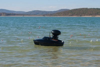 Voerboot bait spreader baitstar/carp design voerboten, Ophalen of Verzenden, Gebruikt, Overige typen