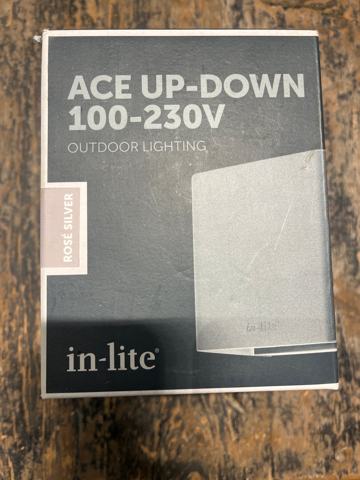 In-lite Ace Up-Down 100-230V Buitenverlichting, Minder dan 50 watt, Wandlamp, Ophalen of Verzenden, Netvoeding