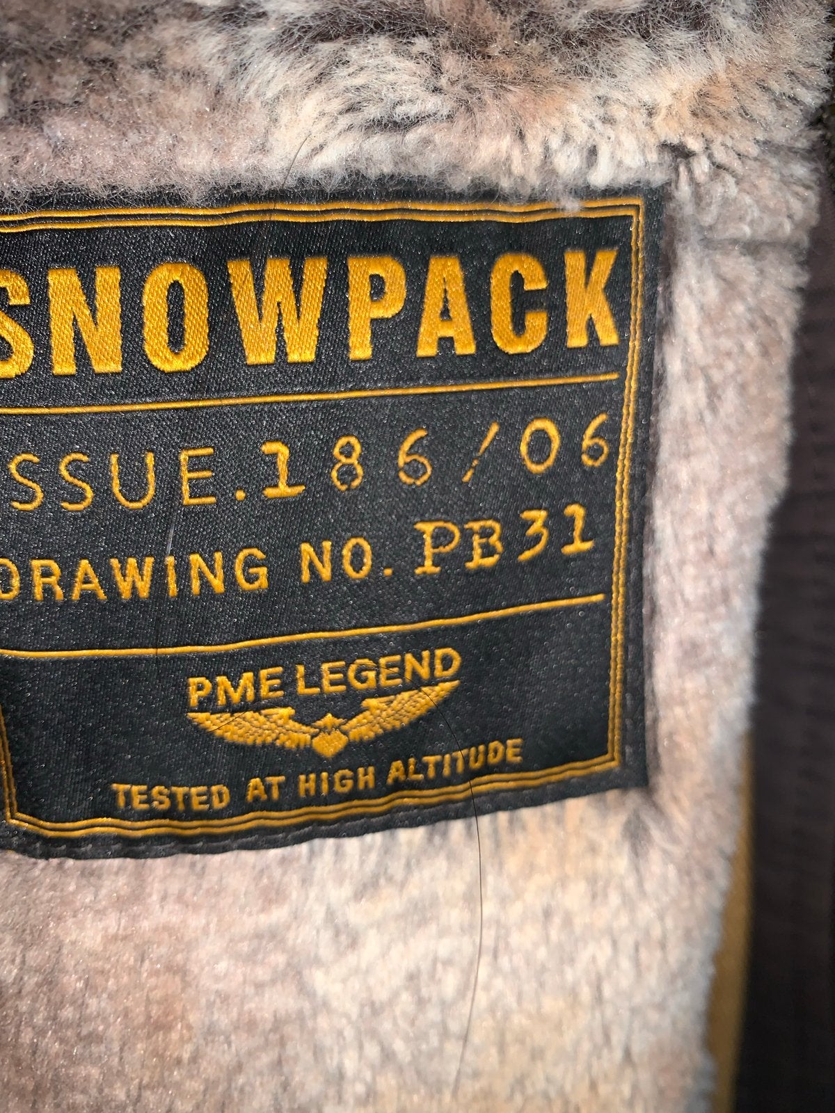 PME Legend Snowpack B-9 Parka - Maat L, Ophalen of Verzenden, Zo goed als nieuw, Maat 52/54 (L), Bruin