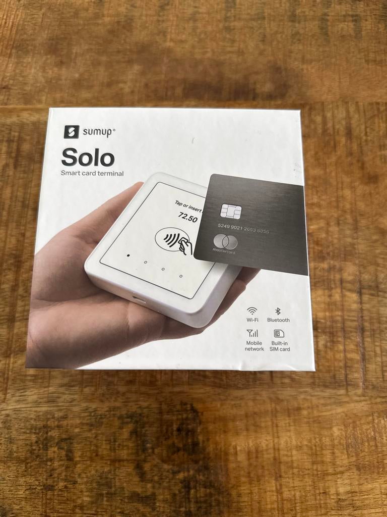 SumUp Solo Mobiel Pinapparaat - Compact en Draagbaar, Ophalen of Verzenden, Zo goed als nieuw