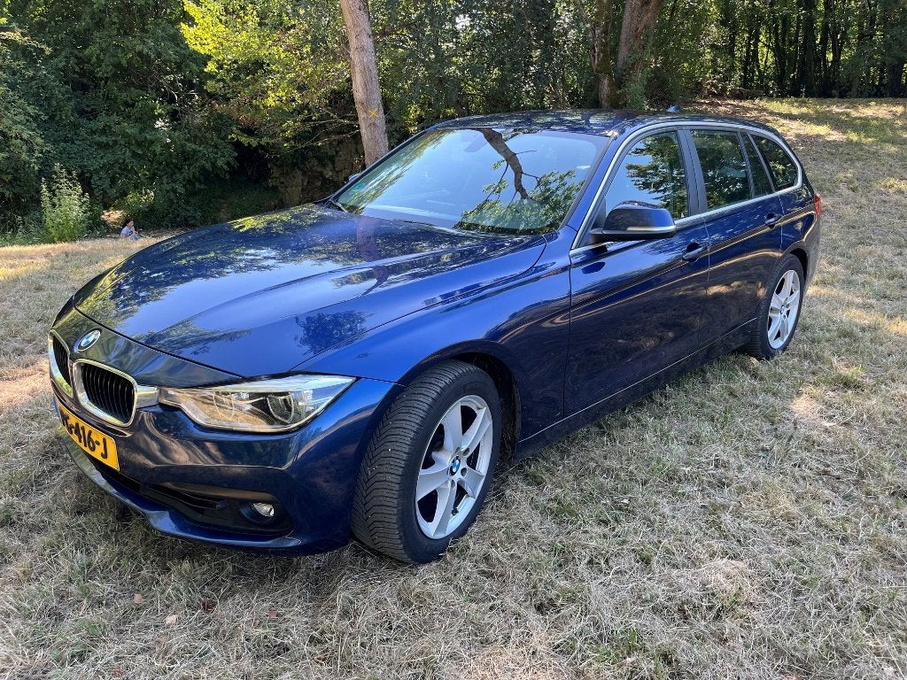 BMW 3-Serie 318i 136pk Aut 2017 Blauw, Auto's, Automaat, 1465 kg, Origineel Nederlands, Stationwagon