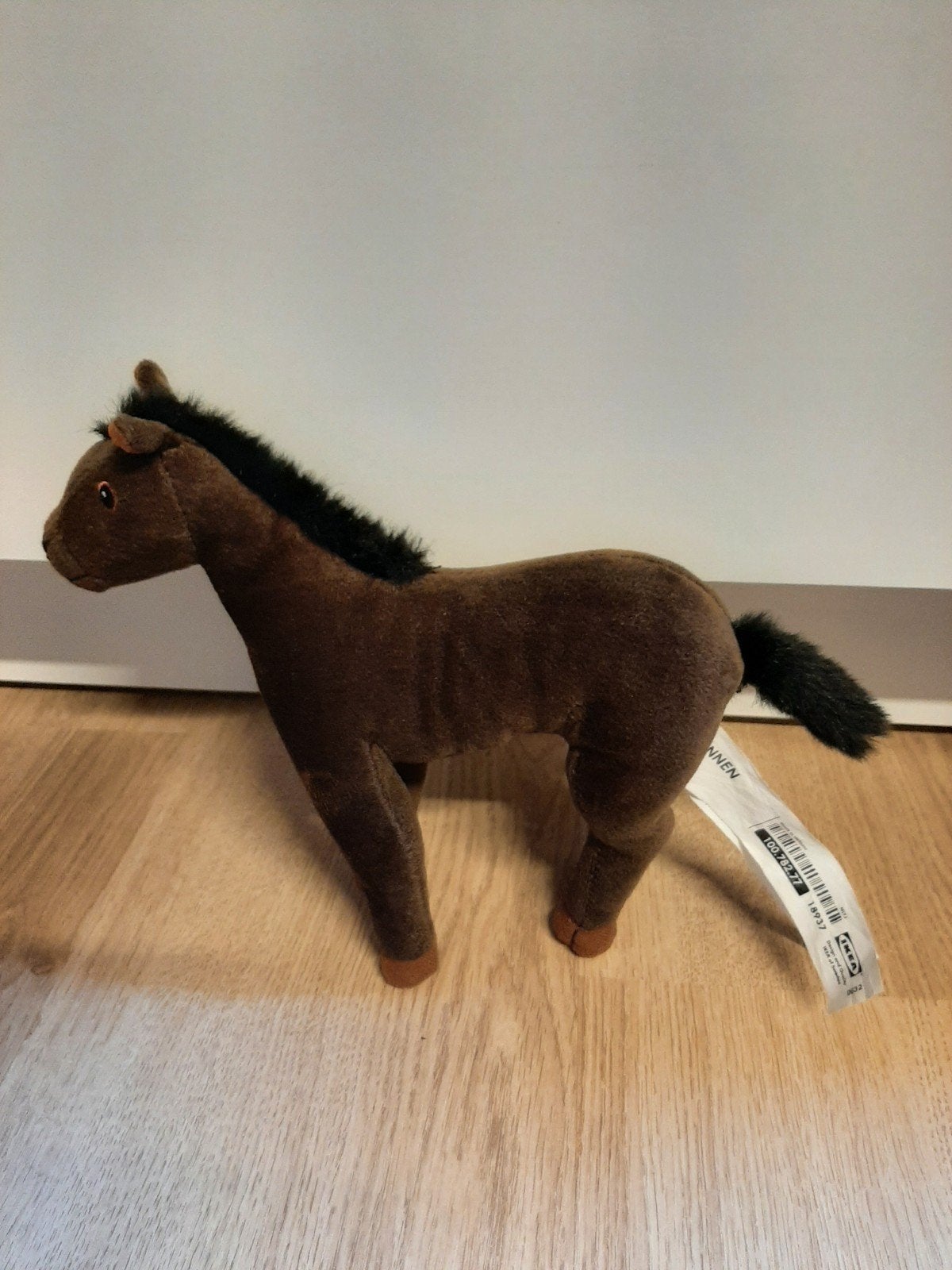 IKEA paard knuffel 23 cm minnen, Ophalen of Verzenden