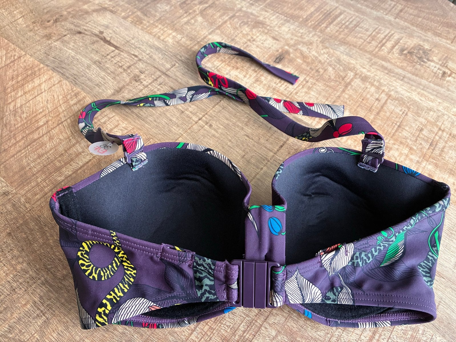 Livera Swimwear Bikini top 36E/F - Nieuw met kaartje, Ophalen of Verzenden, Nieuw, Paars, Bikini