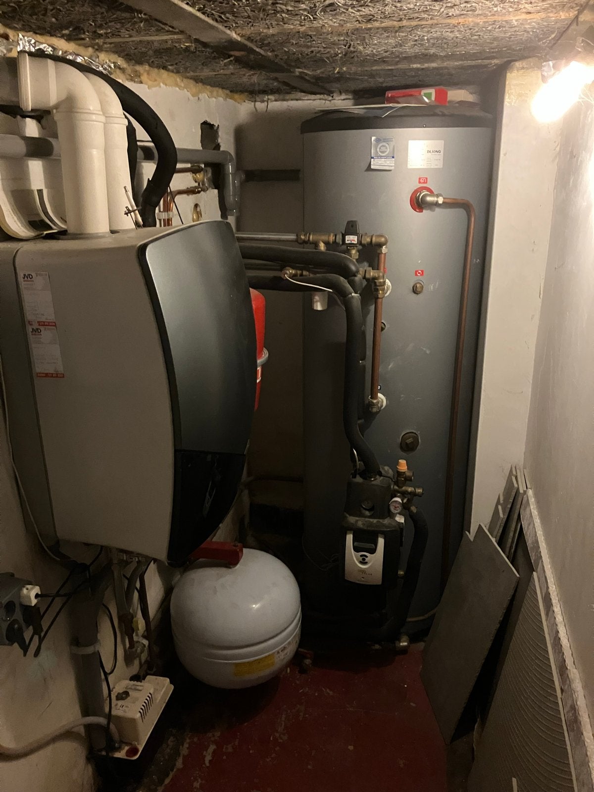 Complete HR Solar zonboiler 300L, 3 collectoren,Itho HR30CW5, Ophalen, Gebruikt, 100 liter of meer, Boiler