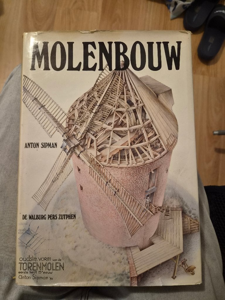 Molenbouw, Gelezen, Anton sipman, Ophalen of Verzenden, Bouwkunde