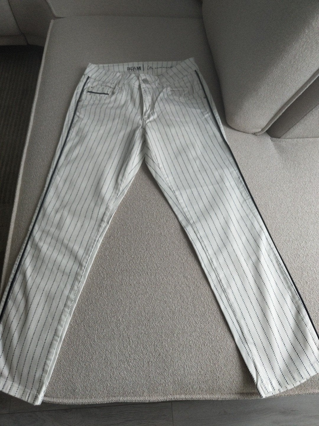 Parami capri wit blauw mt 38 in nette staat, Ophalen of Verzenden