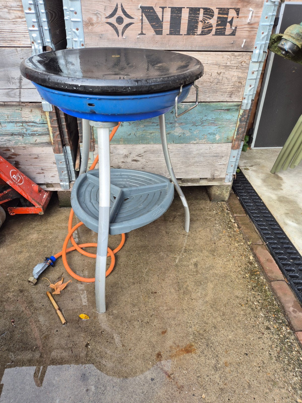 cadac skottelbraai, Ophalen, Gebruikt, Cadac skottelbraai