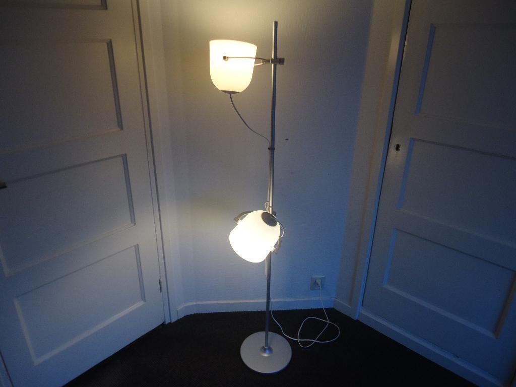 IKEA Svirvel staand vloerlamp gebruikt, nog netjes, Huis en Inrichting, Lampen | Vloerlampen, Gebruikt, 150 tot 200 cm, Kunststof