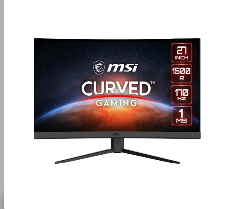 MSI Curved Gaming Monitor 27 inch, 170Hz, 1ms, Gaming, Curved, Zo goed als nieuw, 151 t/m 200 Hz