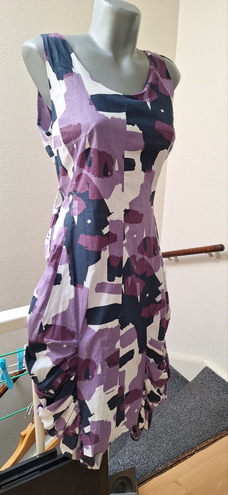 A.R.T jurk zomerjurk L heel mooi, Kleding | Dames, Jurken, Ophalen of Verzenden, Zo goed als nieuw, Paars