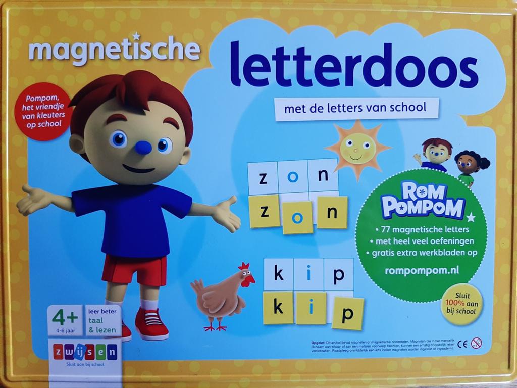 Magnetische Letterdoos, Kinderen en Baby's, Speelgoed | Educatief en Creatief, Ophalen