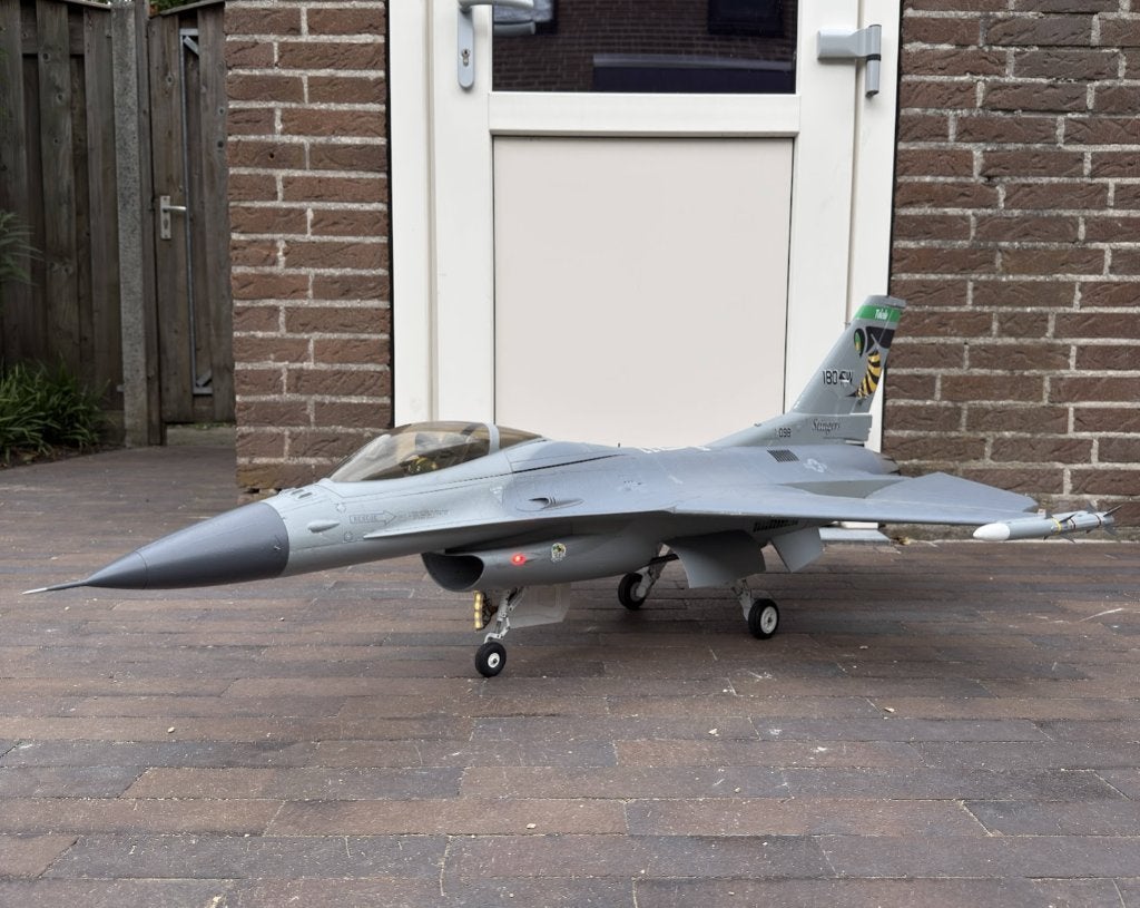 E-Flite F-16 80mm EDF, Hobby en Vrije tijd, Modelbouw | Radiografisch | Vliegtuigen, Gebruikt, Elektro, Ophalen