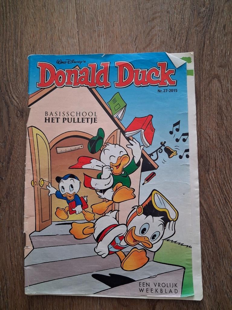 Donald Duck jaargang 2015 2016 2017 2018, Eén stripboek, Ophalen, Gelezen, Walt Disney