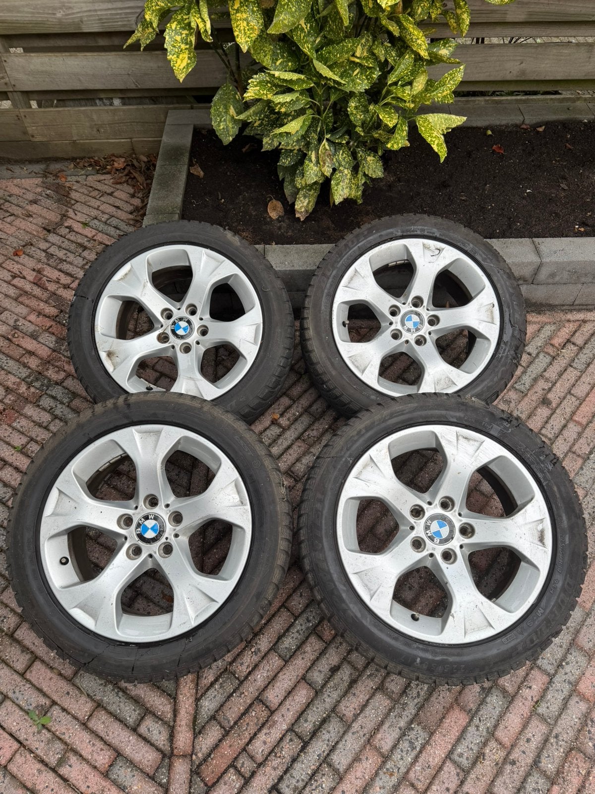 Originele BMW X1 17 inch velgen + winterbanden, Auto-onderdelen, Ophalen of Verzenden, BMW