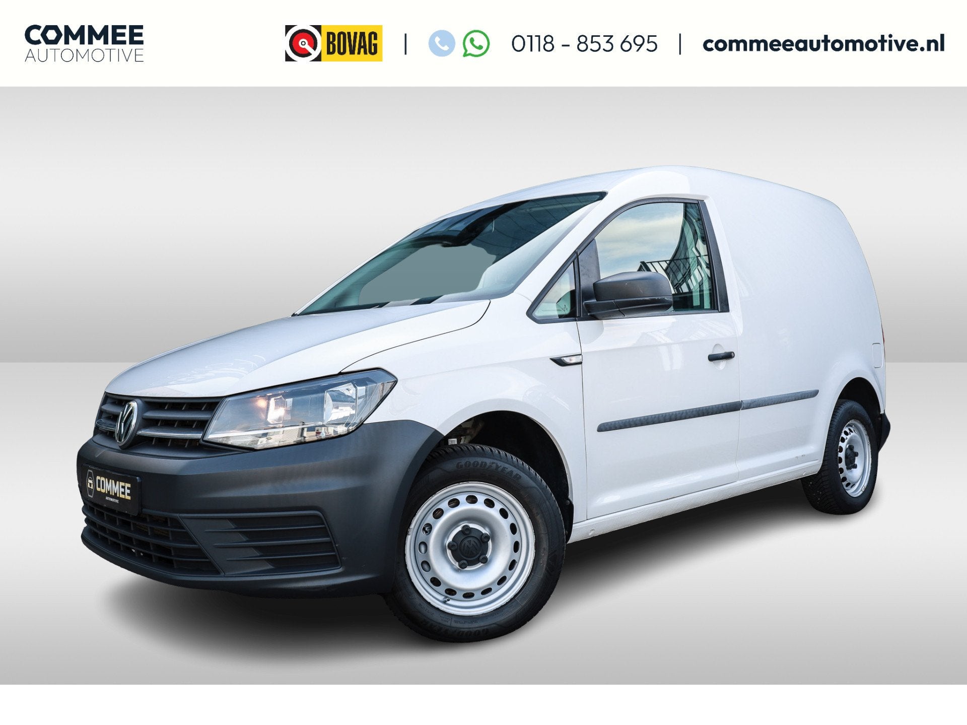Volkswagen Caddy 2.0 TDI L1H1 BlueMotion 102PK AC I Cr. Cont, Voorwielaandrijving, Start-stop-systeem, Stof, Gebruikt