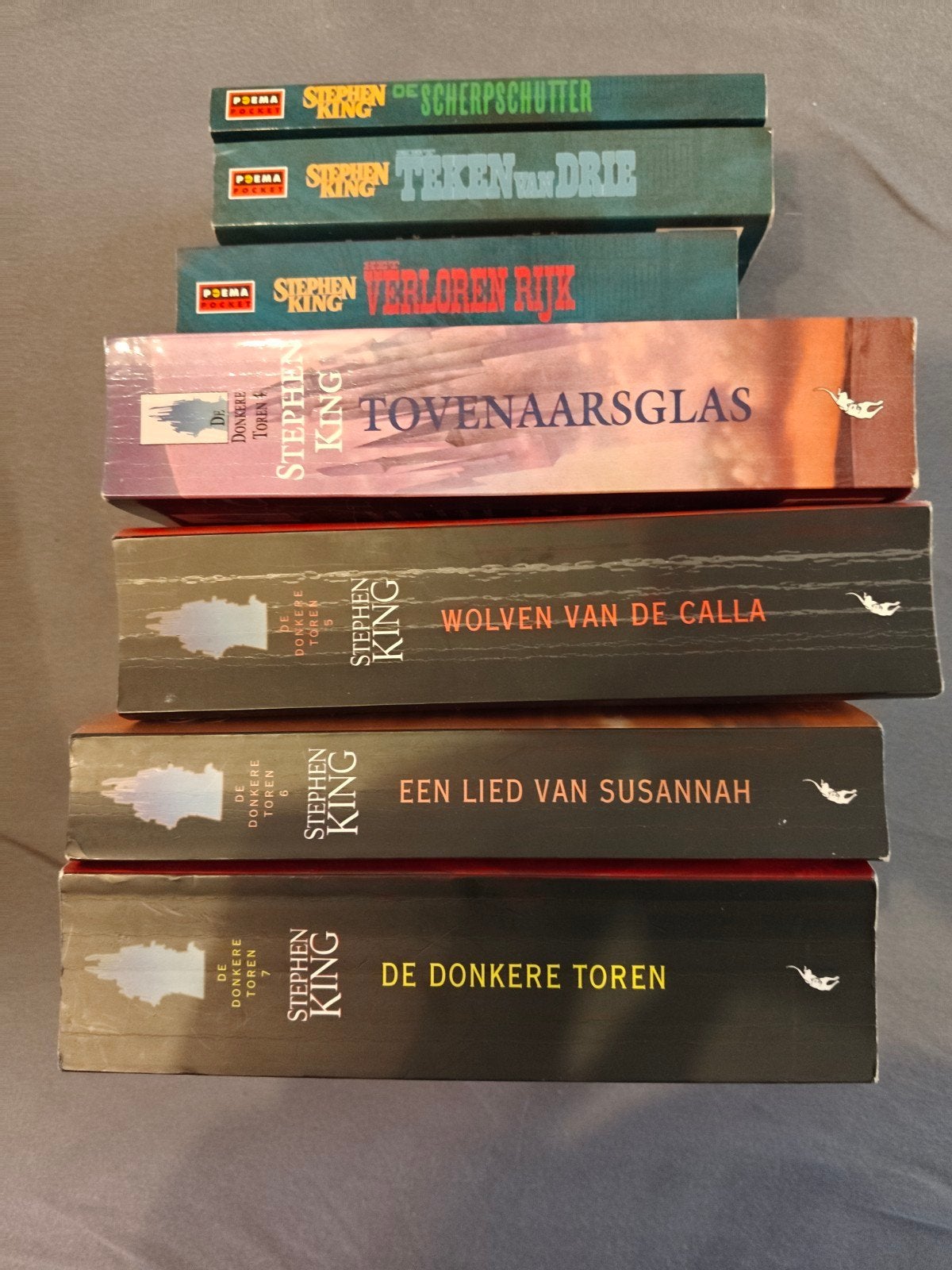 De Donkere Toren serie - Stephen King (7 boeken), Ophalen of Verzenden, Zo goed als nieuw, Stephen King