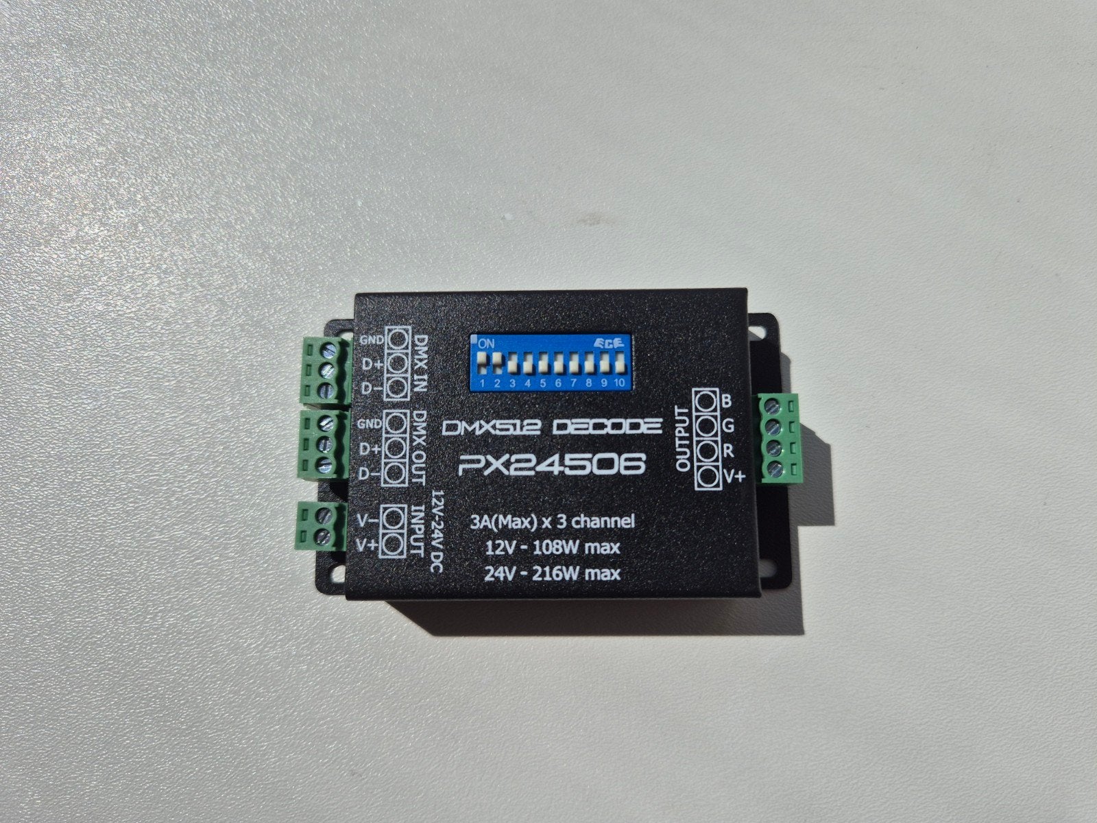 DMX 512 Decoder PX24506 voor LED-verlichting, Ophalen of Verzenden, Nieuw, Licht, Kleur