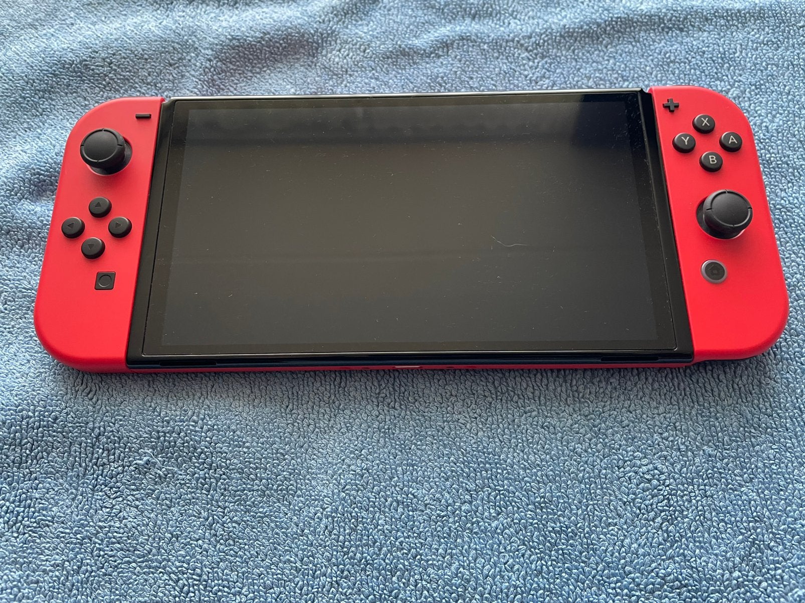 NINTENDO SWITCH OLED ROOD MARIO EDITIE, Ophalen, Zo goed als nieuw, Met 2 controllers, Switch OLED