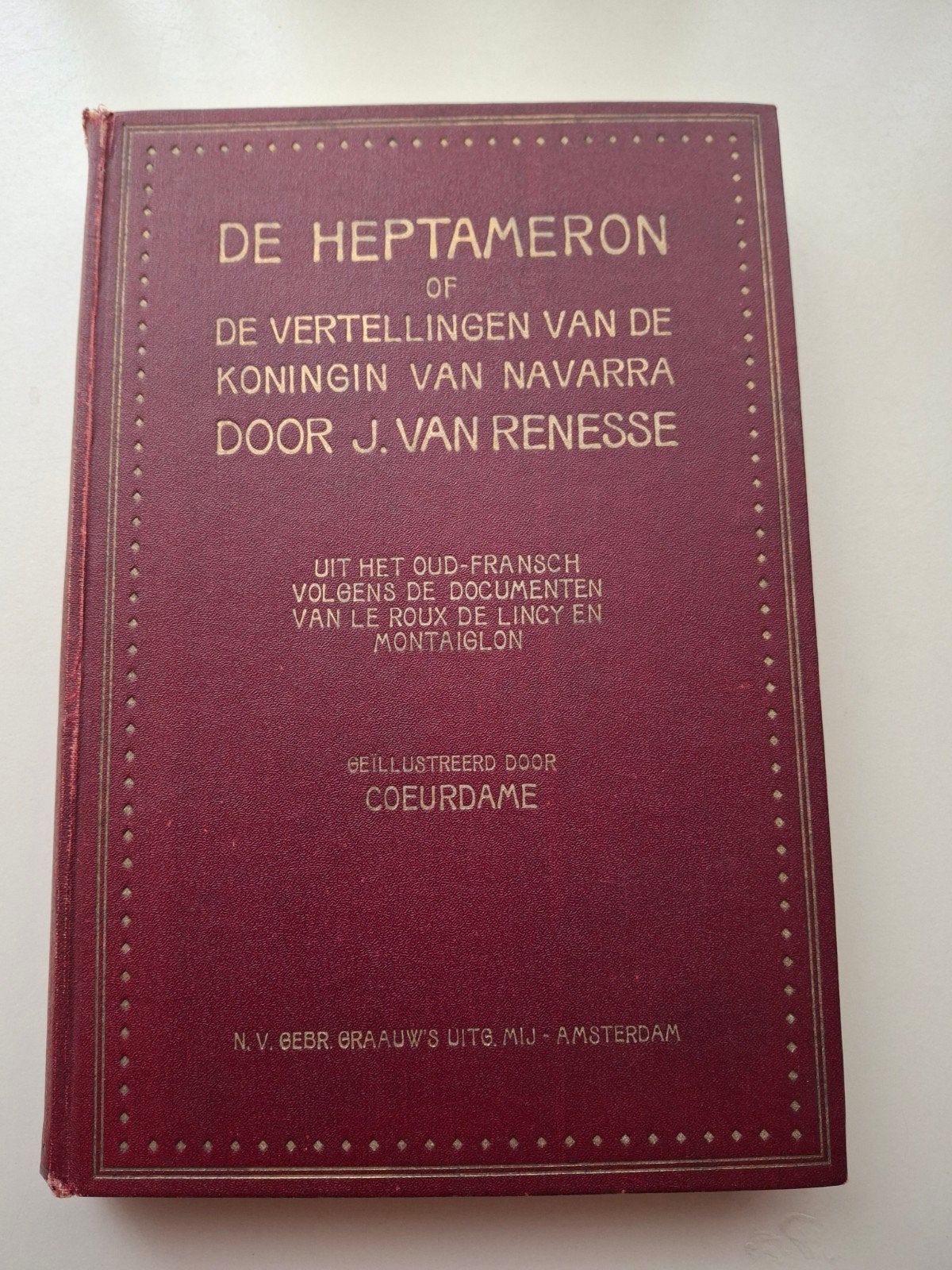 De Heptameron ( boek ), Ophalen of Verzenden, Beta, Gelezen, HBO