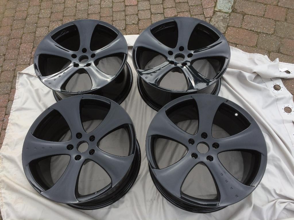 Bmw kahn X6-X5, 20" velgen, druksensoren, zwart poederlak, Ophalen