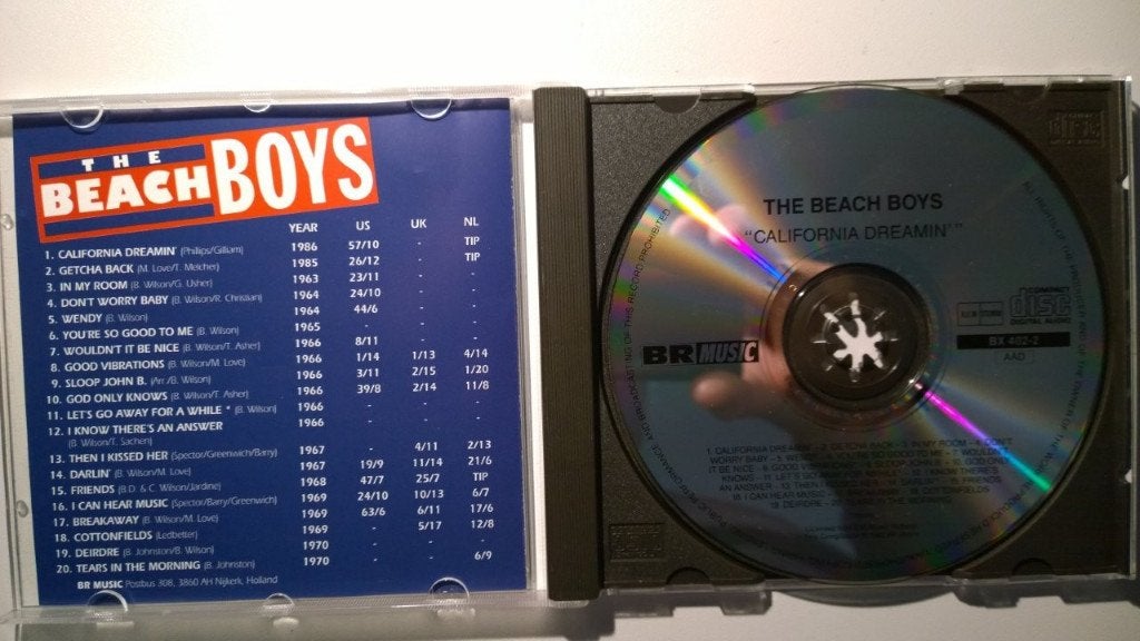 The Beach Boys - California Dreamin', Ophalen of Verzenden, Zo goed als nieuw, Pop, Album