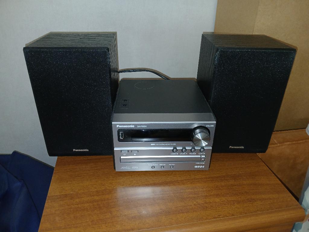 Panasonic audiosysteem SA-PM04, Ophalen, Gebruikt