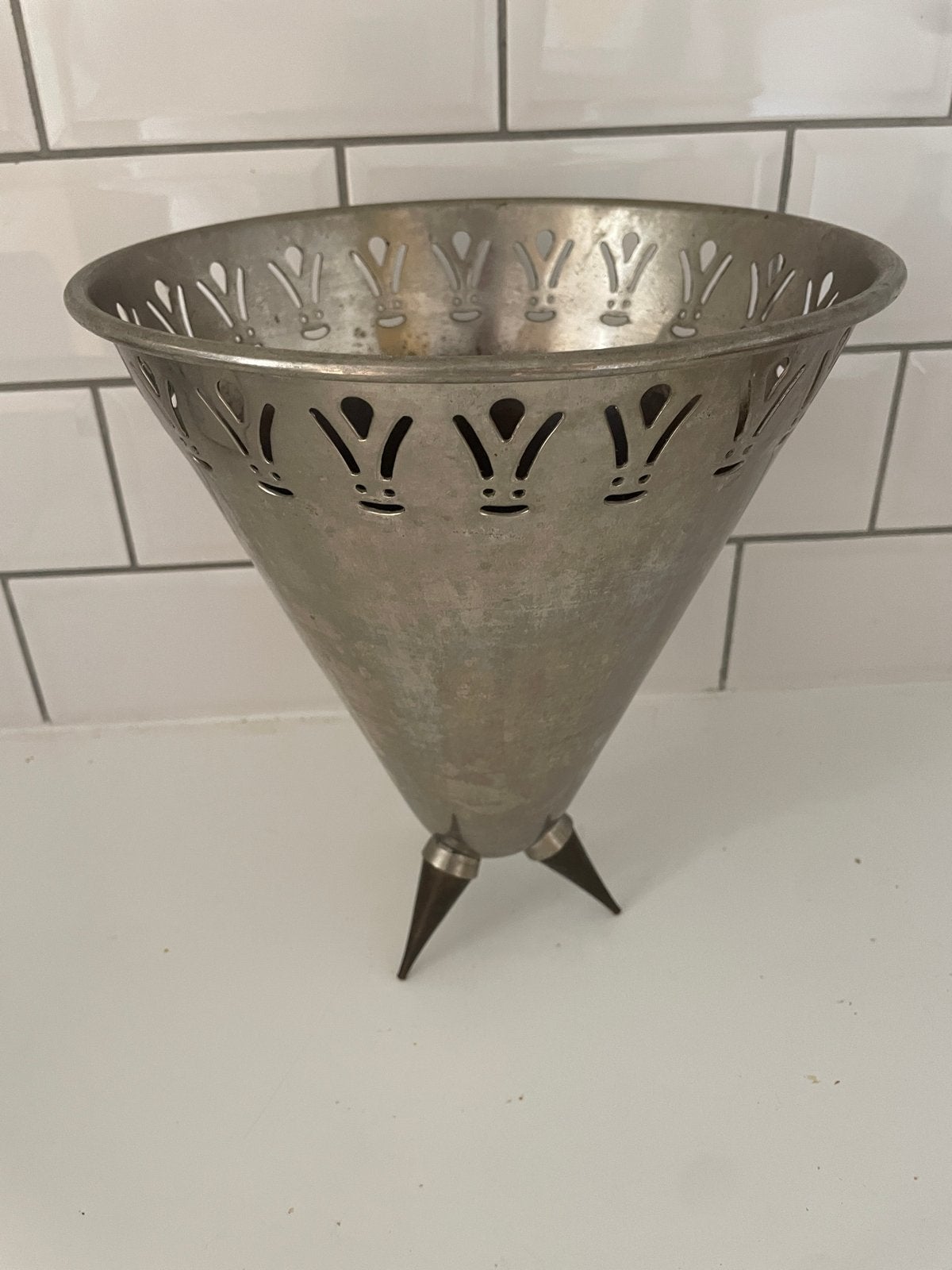 Vintage Alessi Philippe Starck ijsemmer/wijnkoeler. Messing., Ophalen of Verzenden