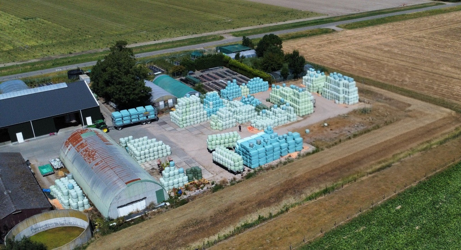 midibalen graszaadhooi te koop., Dieren en Toebehoren, Dierenvoeding, Ophalen