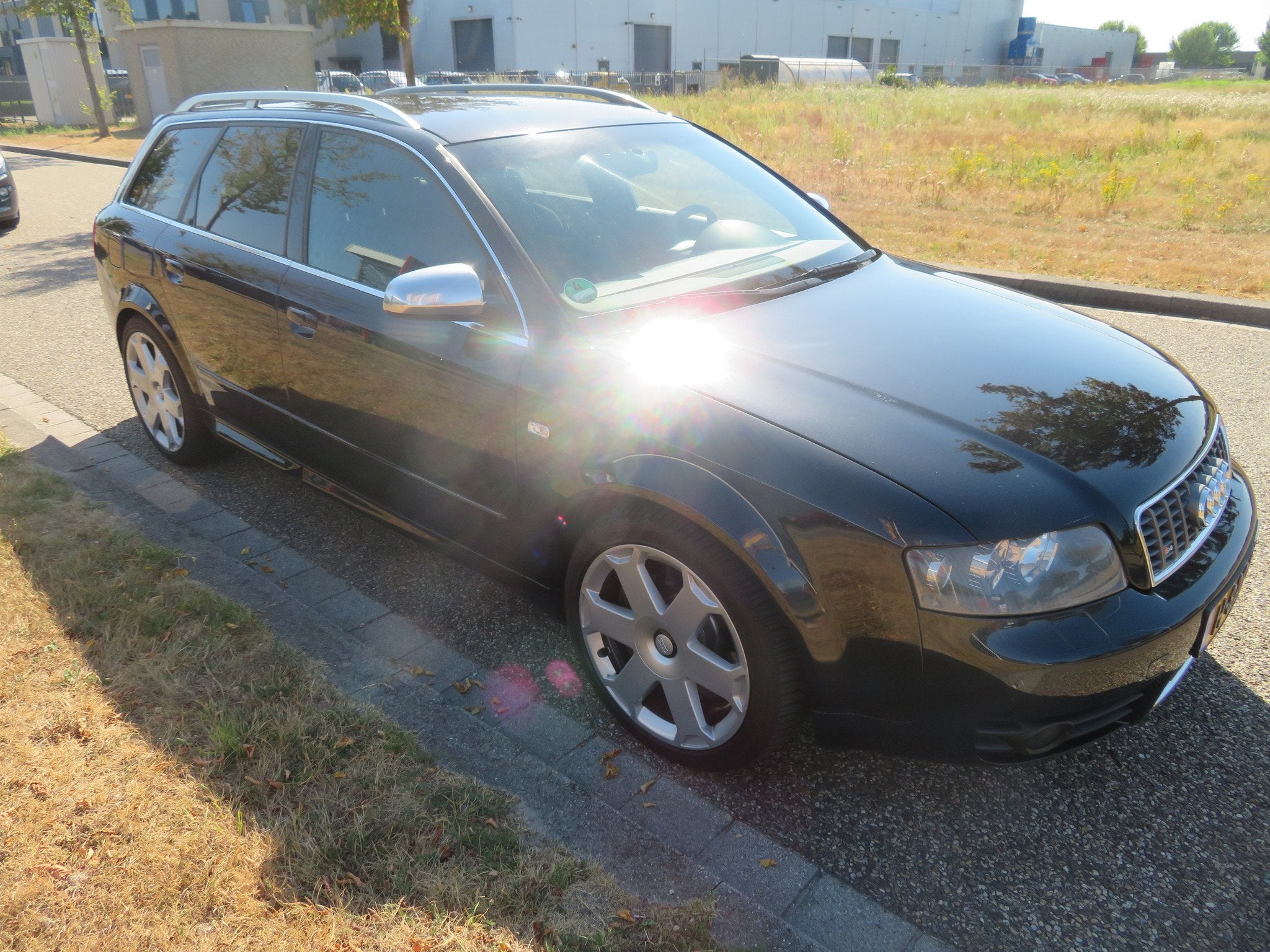 Audi S4 4.2 QUATTRO SUPERSTRAK! (bj 2004), Auto's, Audi, Gebruikt, 8 cilinders, Overige carrosserieën, Zwart