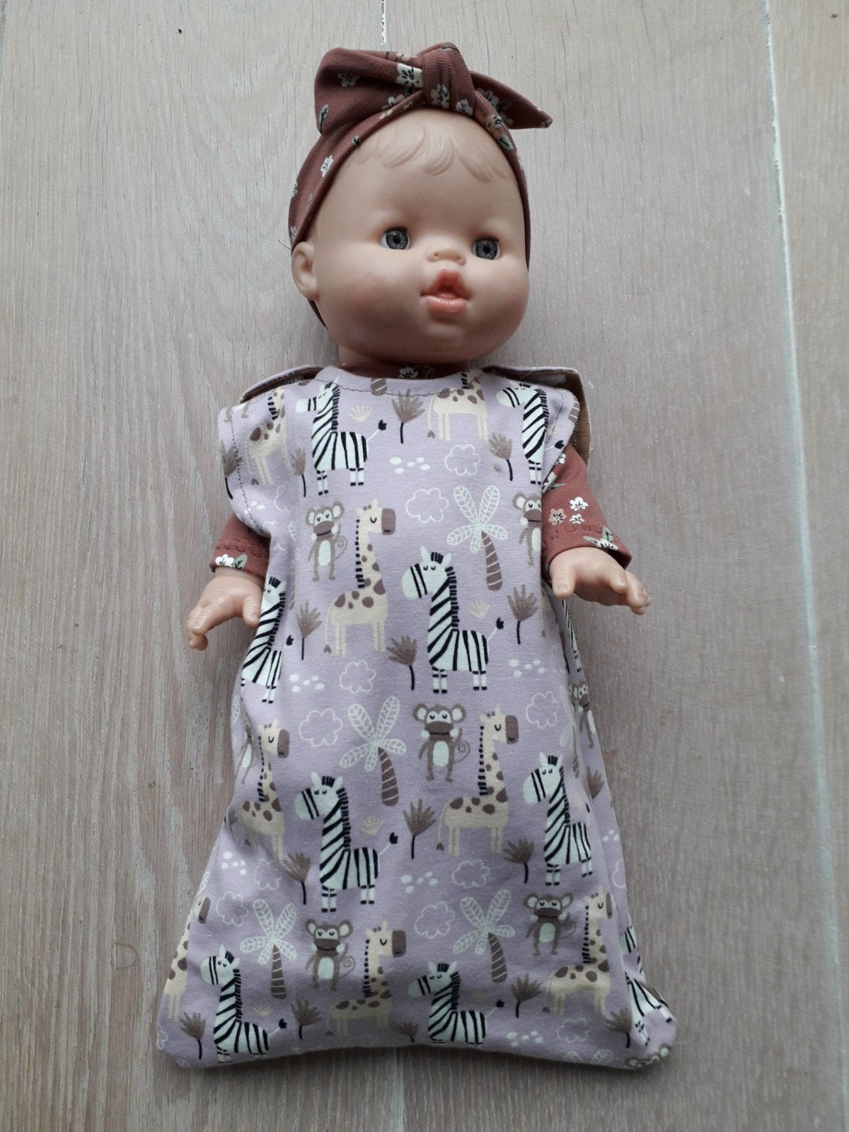Poppenkleertjes babypop 34 cm, Ophalen of Verzenden, Nieuw, Babypop