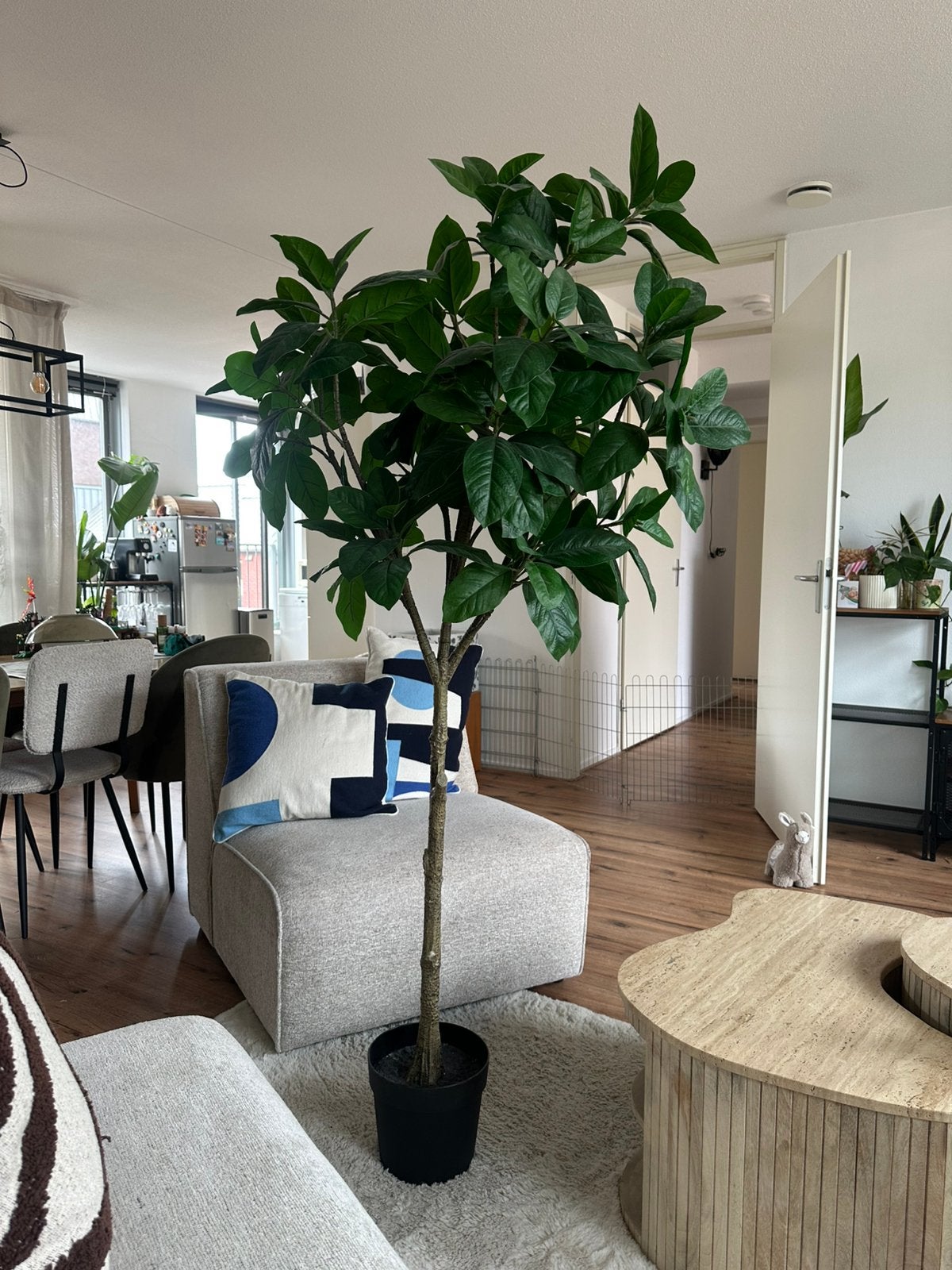 Ikea kunstplant Fejka, Huis en Inrichting, Ophalen, Groen, Zo goed als nieuw, 185 cm