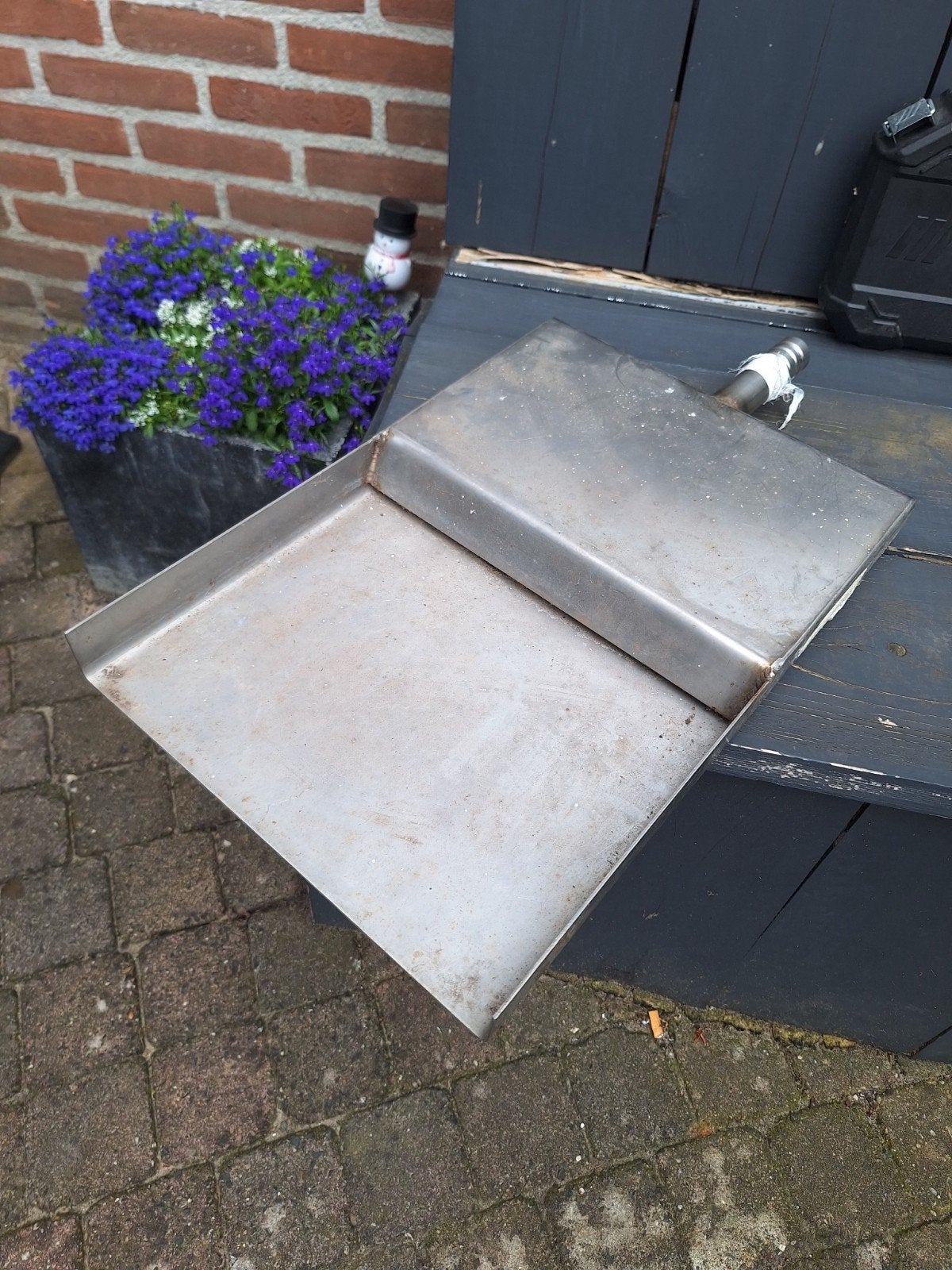 Rvs waterval geschikt voor inbouw muurtje koopje, Tuin en Terras, Vijver-toebehoren, Ophalen of Verzenden, Overige typen