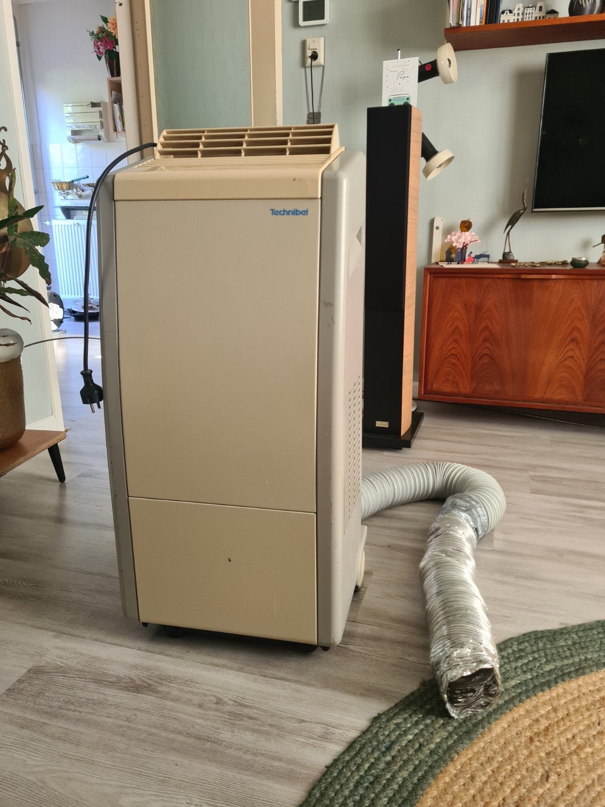 Technibel airco verplaatsbaar, Witgoed en Apparatuur, Airco's, Wandairco, Minder dan 60 m³, 3 snelheden of meer, Ophalen