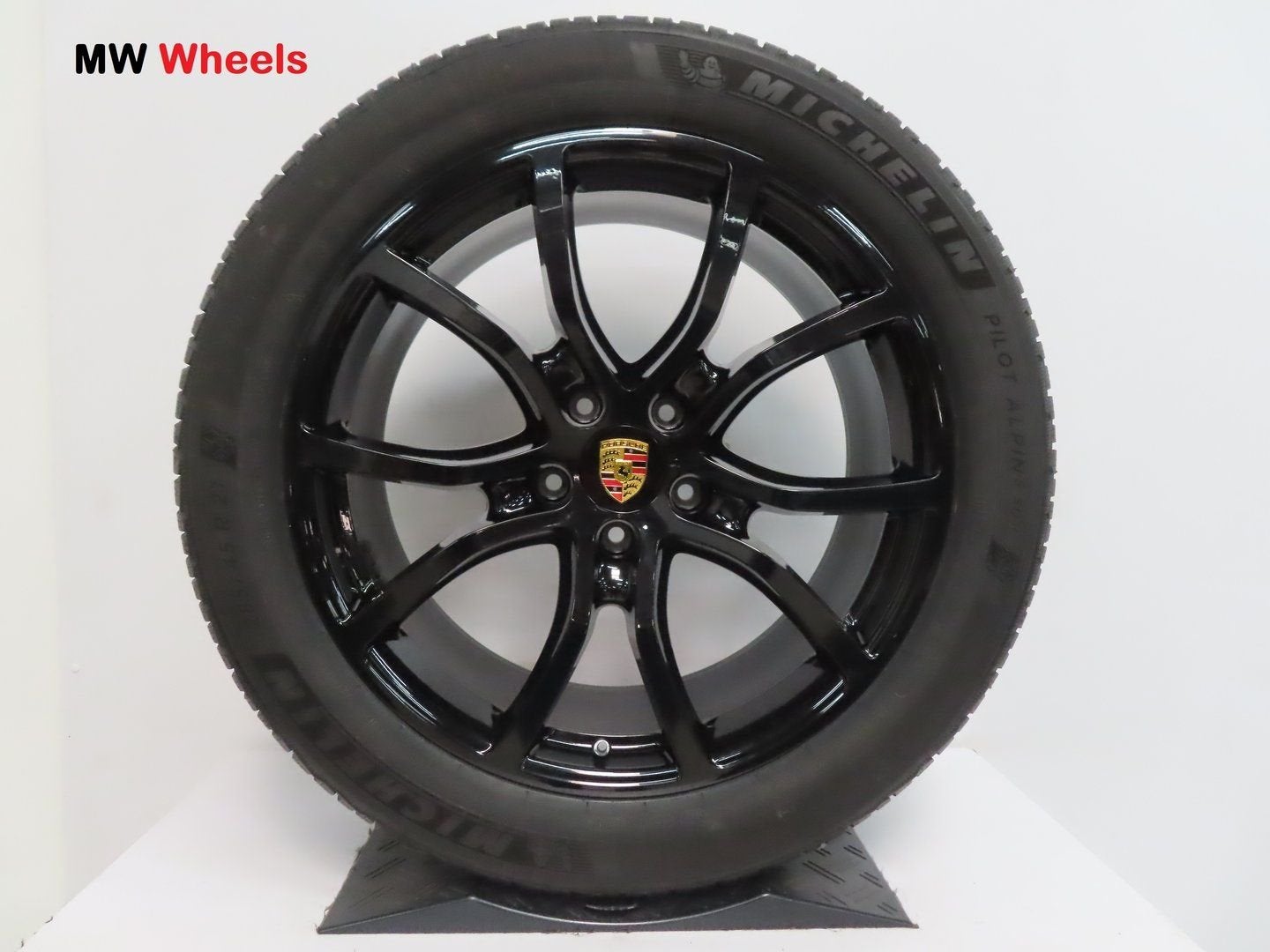Porsche 21 inch velgen Cayenne 9Y SUV 2024 winterbanden, Gebruikt, -, -, Banden en Velgen