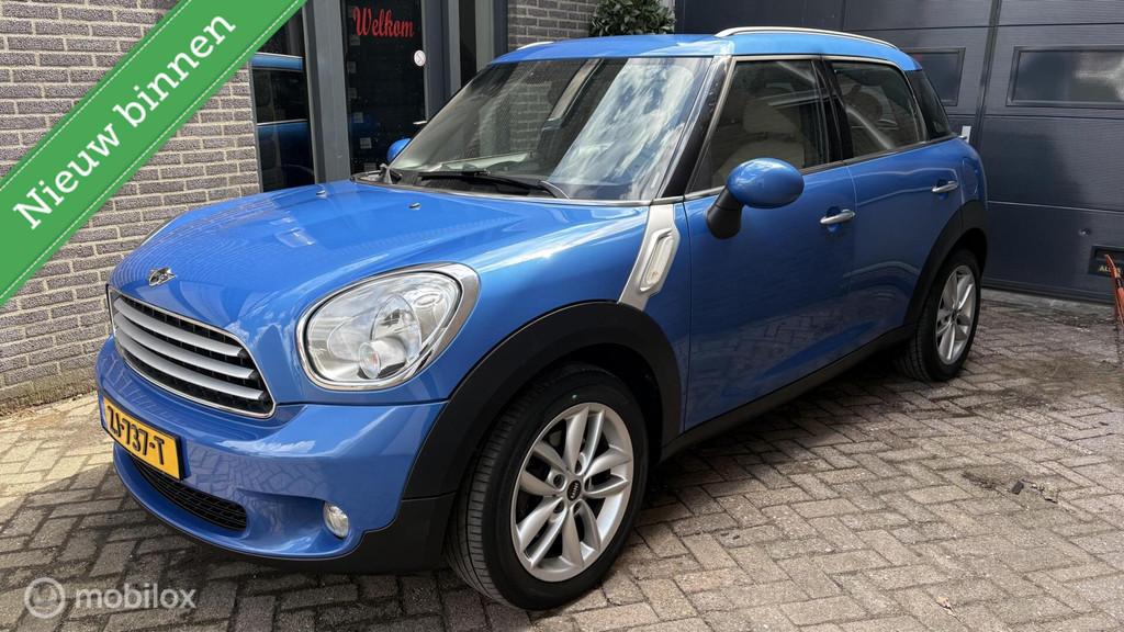 Mini Countryman 1.6 Cooper Chili, Voorwielaandrijving, Euro 6, Blauw, 122 pk