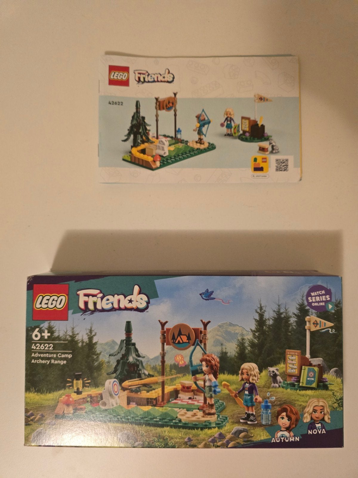 LEGO Friends 42622 Adventure Camp Boogschietbaan, Ophalen, Zo goed als nieuw, Overige merken