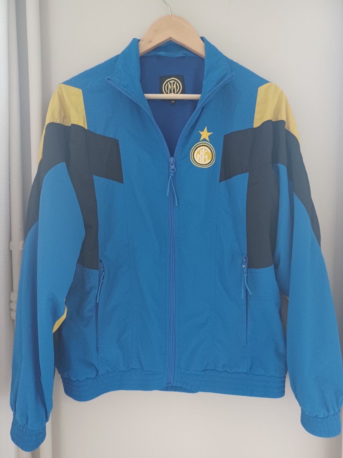 Inter Milan retro jack, Blauw, Nieuw, Ophalen of Verzenden, Voetbal