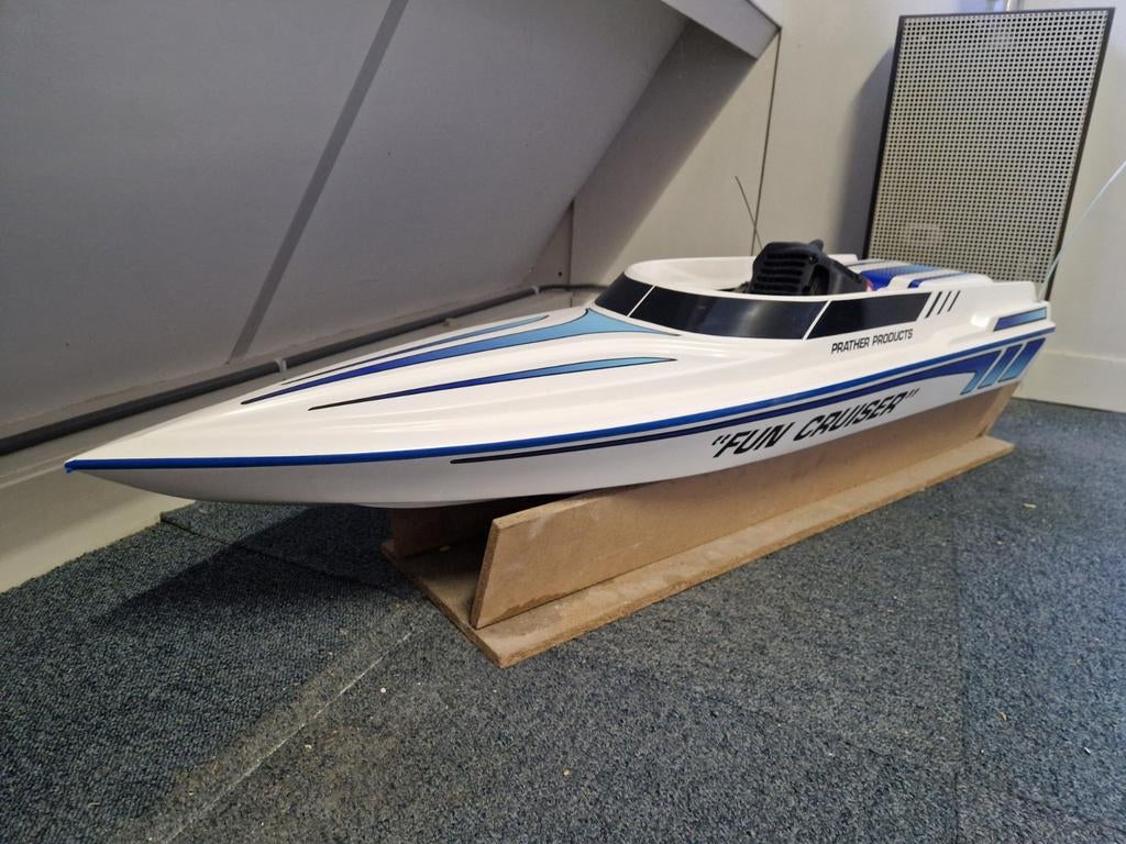 RC Prather Funn Cruiser met 30cc 2-takt motor - 1.20m, Overige merken, Gebruikt, Ophalen of Verzenden, Groter dan 1:32