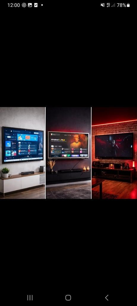 4k Smart!! touchscreen schermen, Ophalen of Verzenden, 100 cm of meer, 50 Hz, Overige merken