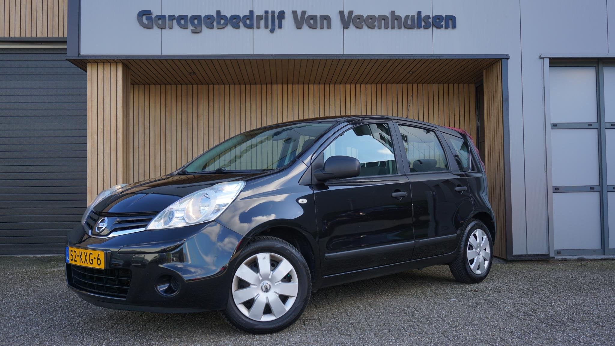 Nissan Note 1.4 88pk Visia 5Drs Airco Trekhaak Elek.Pakket R, Voorwielaandrijving, Stof, Gebruikt, 4 cilinders