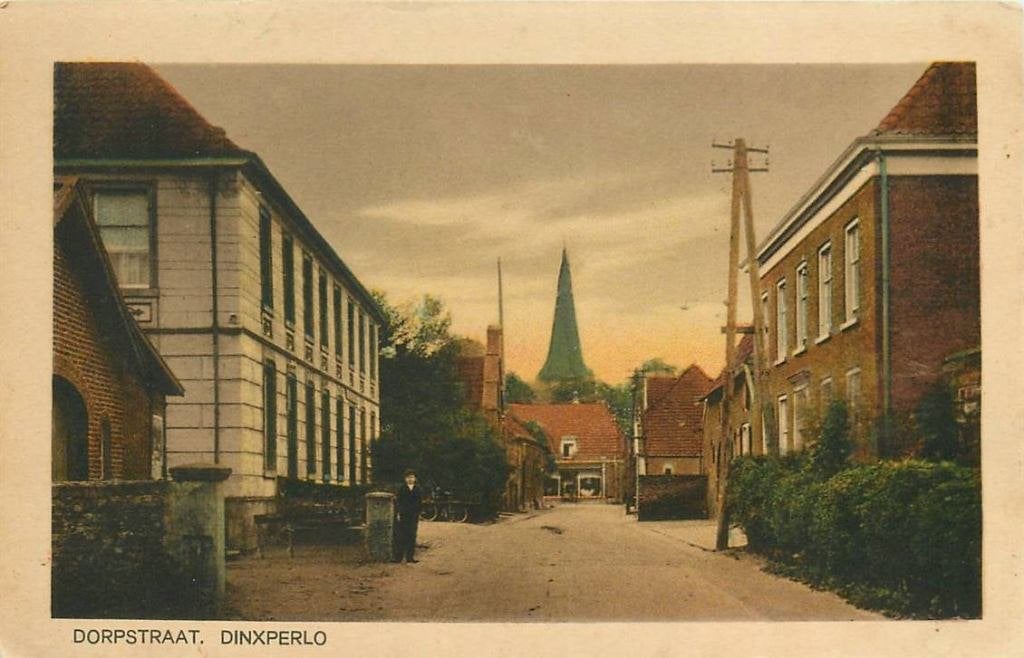 388-567-031 Dinxperlo Dorpstraat, Verzamelen, Verzenden, Voor 1920, Gelderland