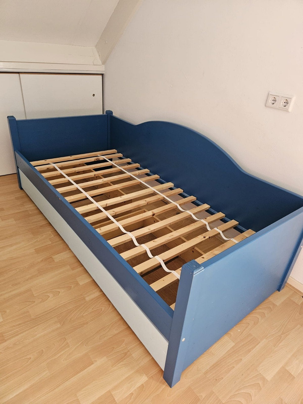 Kinderbed, Ophalen, 180 cm of meer, 70 tot 85 cm