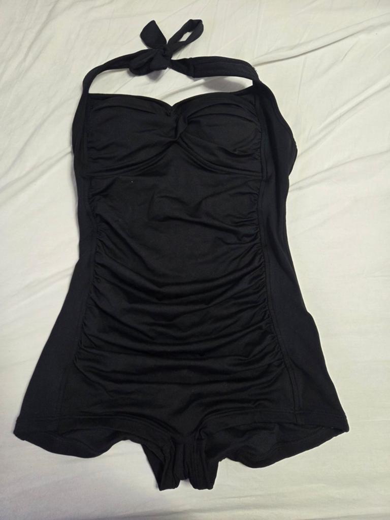 Zwart corrigerend badpak Seafolly Australia maat 40, Kleding | Dames, Badmode en Zwemkleding, Zwart, Badpak, Ophalen of Verzenden