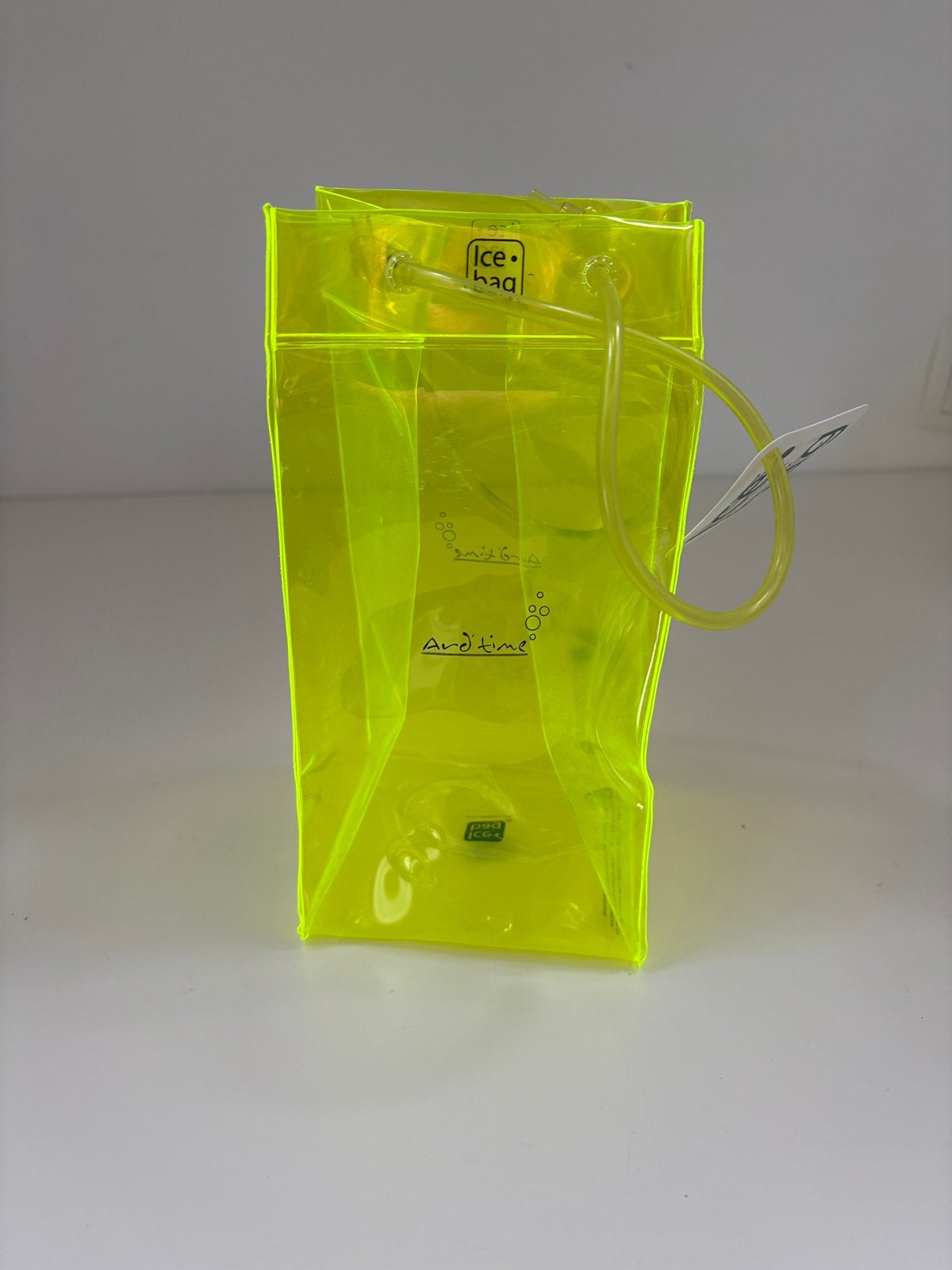 Ice bag opvouwbare wijnkoeler/ drankkoeler, Flessenkoeler, Gebruikt, Ophalen of Verzenden, Overige merken