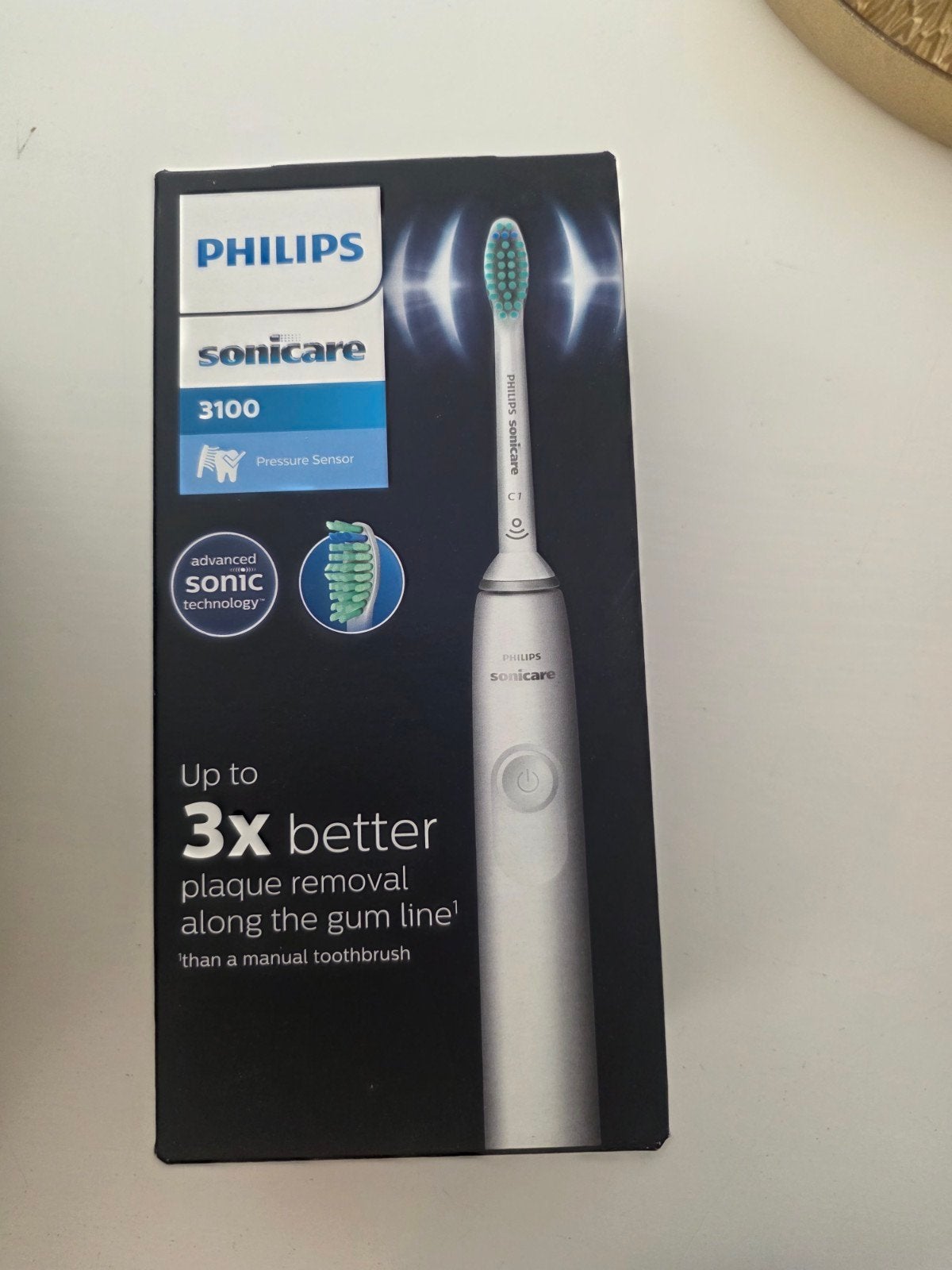 Philips Sonicare 3100 Elektrische Tandenborstel - Nieuw, Ophalen of Verzenden, Nieuw, Mondverzorging