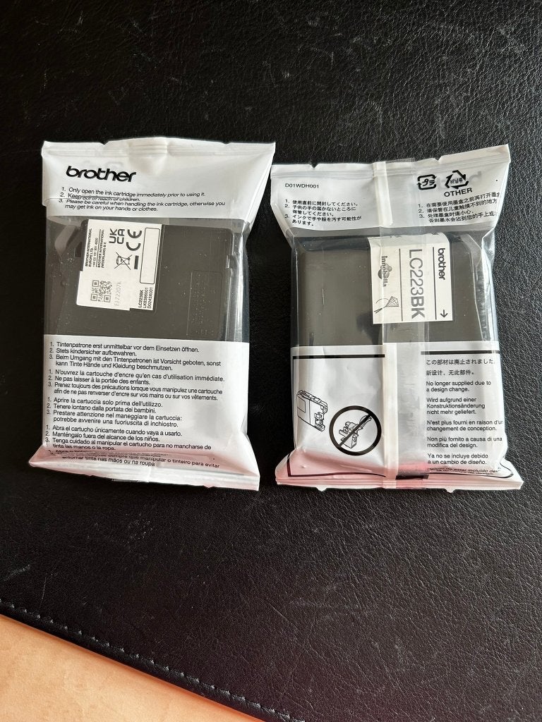 inktcardridges Brother LC223 BK ZWART, Ophalen of Verzenden, Nieuw, Cartridge, Brother
