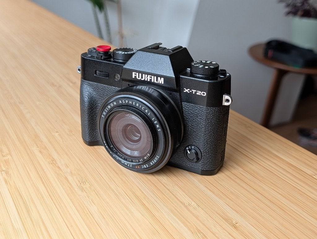 Fujifilm x-t20 met Fujinon 27mm f/2.8, Ophalen of Verzenden, Zo goed als nieuw, Fujifilm, 24 megapixels